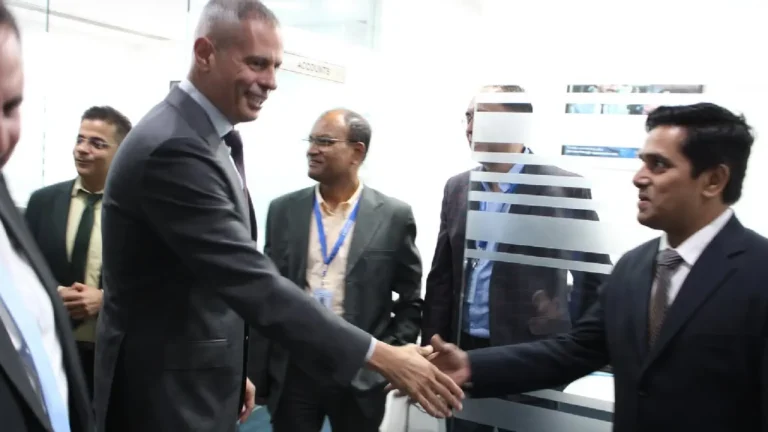 EgyptAir Chairman & CEO Captain Ahmed Adel Visits Delhi