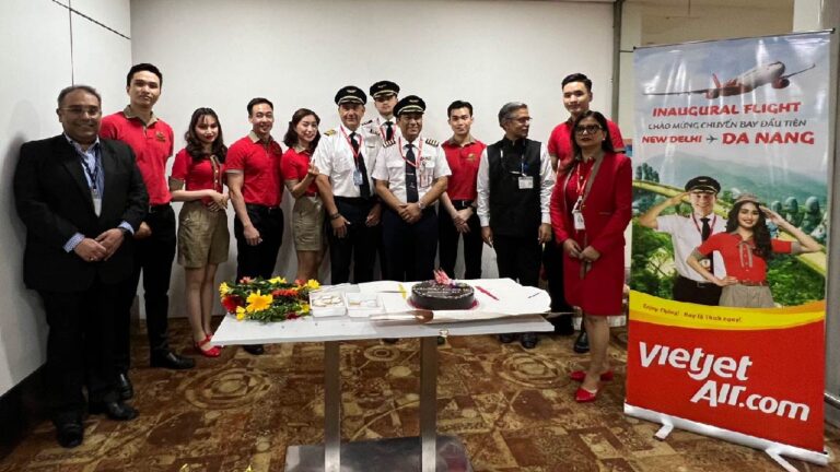Vietjet’s Inaugural Flight from New Delhi to Da Nang!